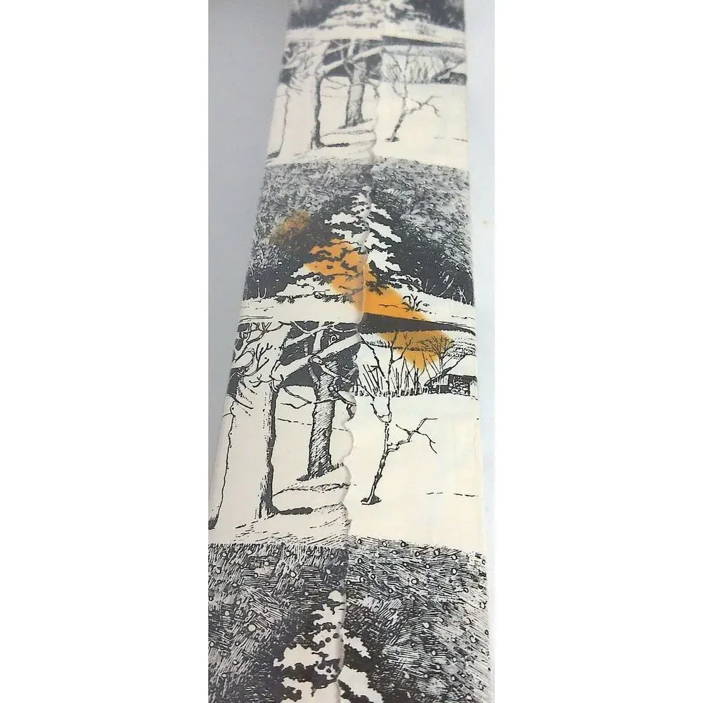 Vintage Norcross Christmas Gift Wrap With Cutter Edge New